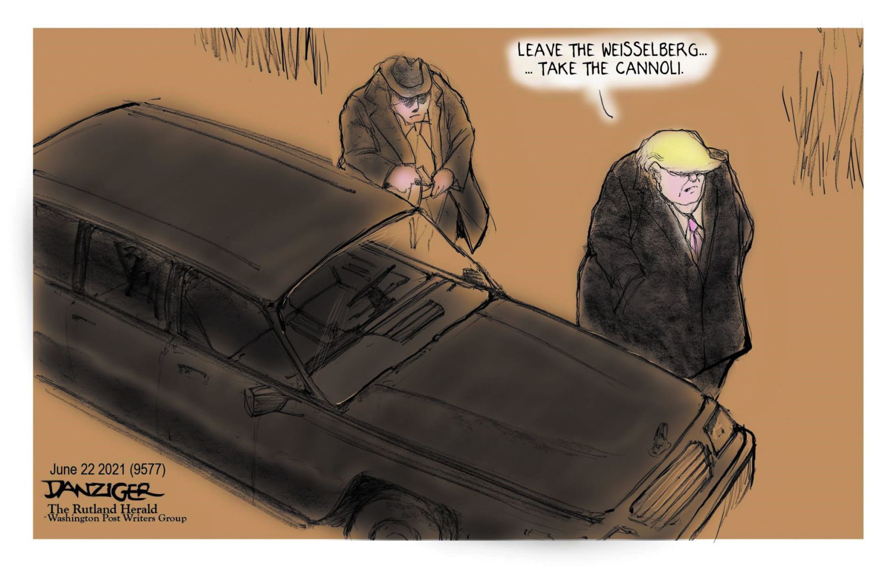 Jeff Danziger cartoon